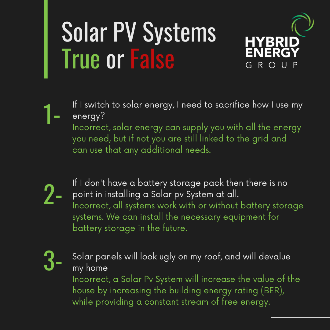 solar pv system myths