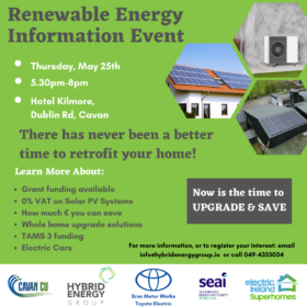 Renewable Energy Information Event May 25
